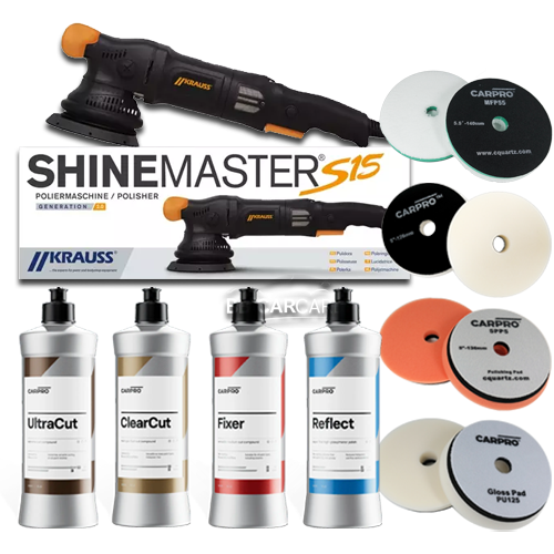 Krauss - Shinemaster S15 CarPro 500ml Polish Pakket