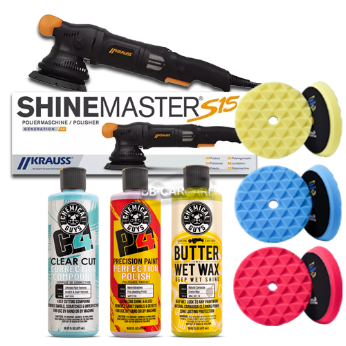 Krauss - Shinemaster S15 CG Wax & Polish Pakket