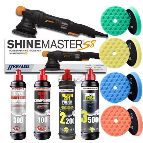 Krauss - Shinemaster S 8 Menzerna Polish Pakket